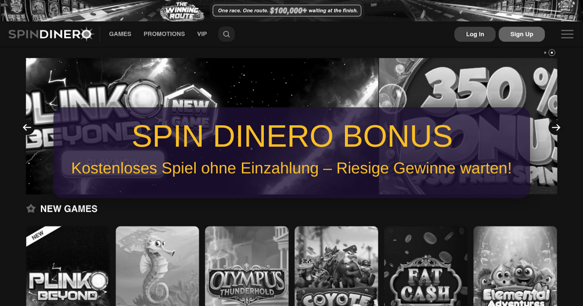 Spin Dinero No Deposit Bonus 2026 Deutschland | Verifizierter Bonus